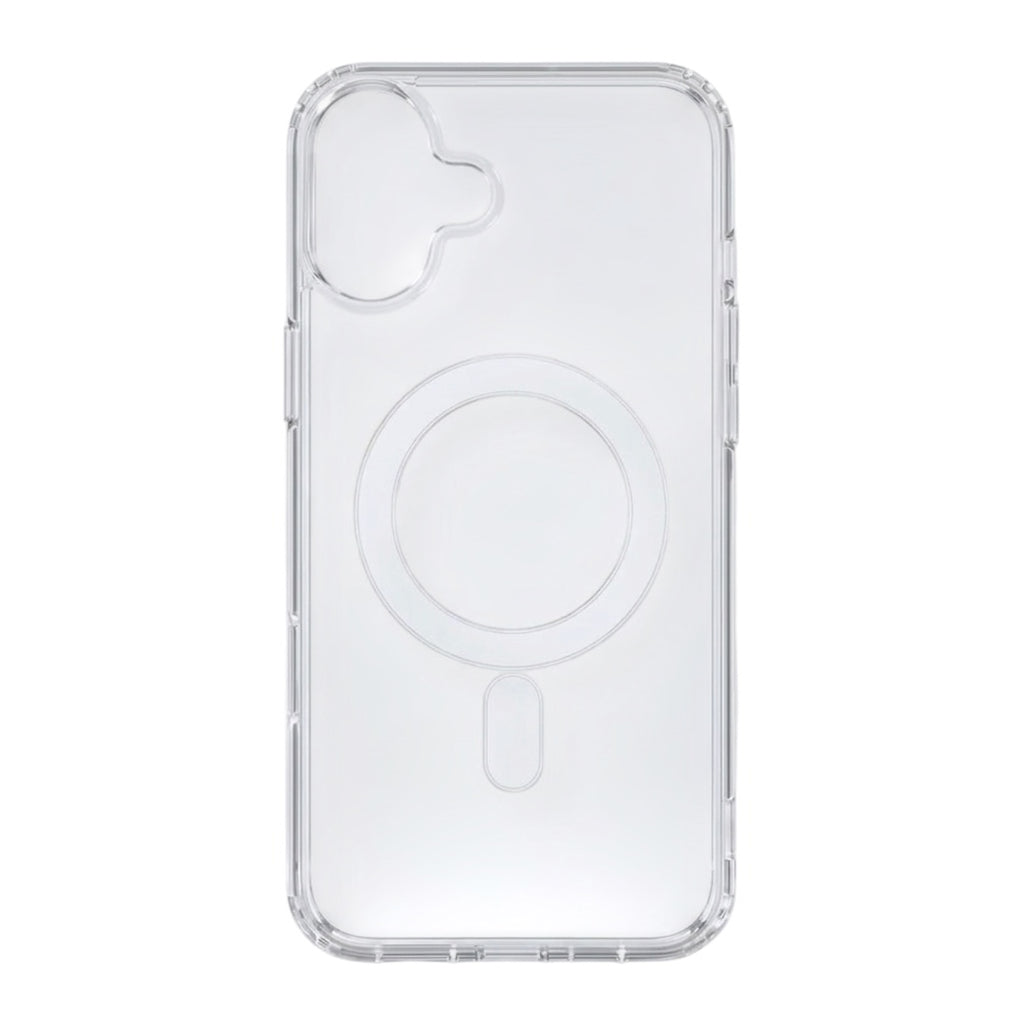 Funda Reforzada Transparente Compatible con MagSafe para iPhone 16
