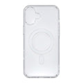 Funda Reforzada Transparente Compatible con MagSafe para iPhone 16