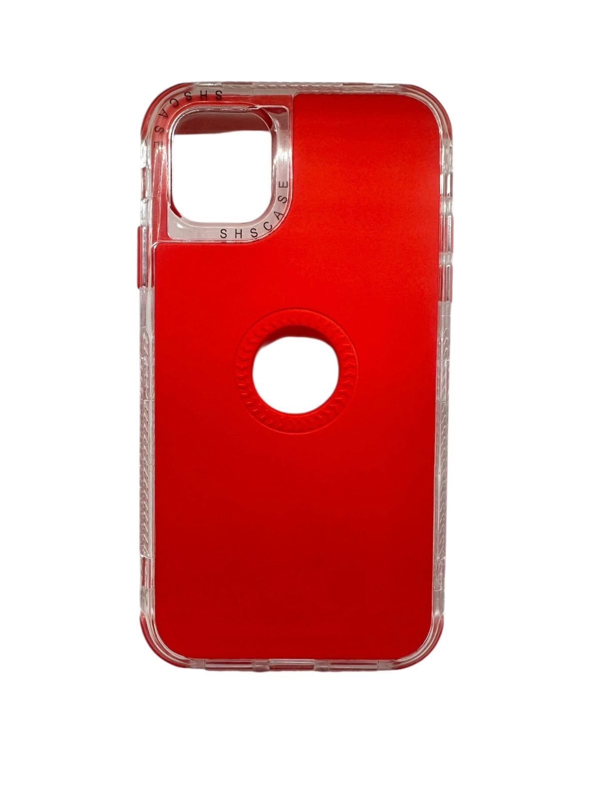 Funda Bumper 3 en 1 Color Roja Compatible para IPhone 12/12pro