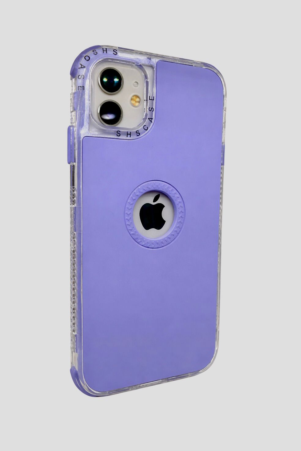 Funda Bumper 3 en 1 Color Lila Compatible Para iphone 11