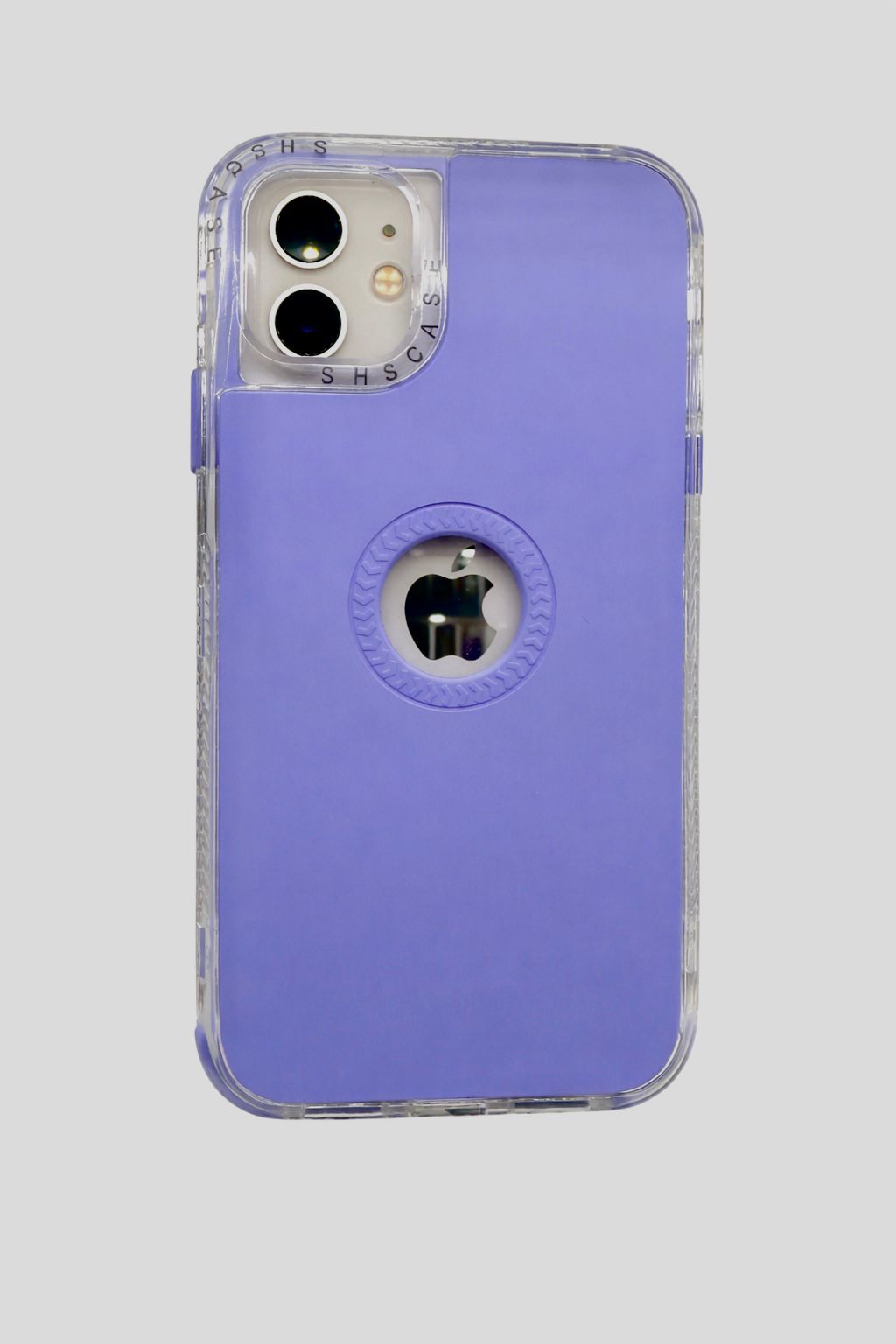 Funda Bumper 3 en 1 Color Lila Compatible Para iphone 11